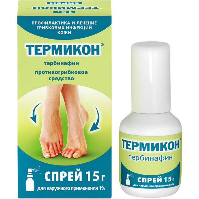 Термикон спрей 1% 15г