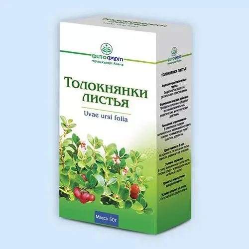 Толокнянка листья пачка 50г Фитофарм