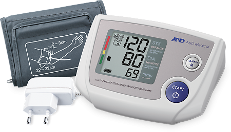 АэндДи тонометр AND UA-777 AC с адаптером