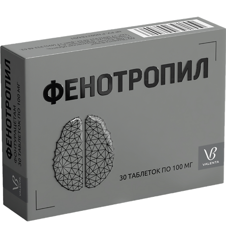 Фенотропил таблетки 100мг №30