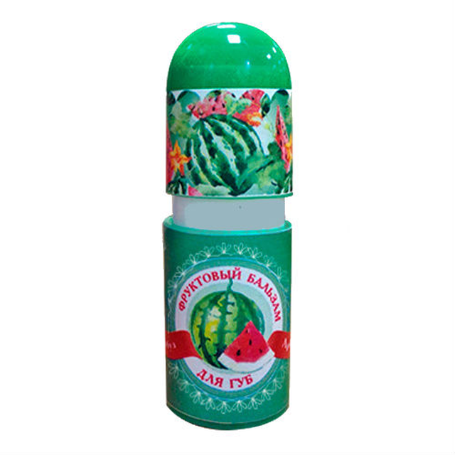 Фруктовый бальзам помада д/губ Арбуз 4,2г