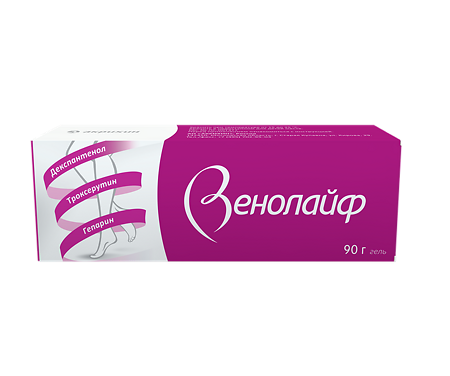 Венолайф гель для наружного применения 90г