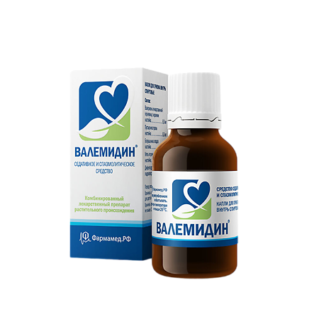 Валемидин капли для приема внутрь 25мл