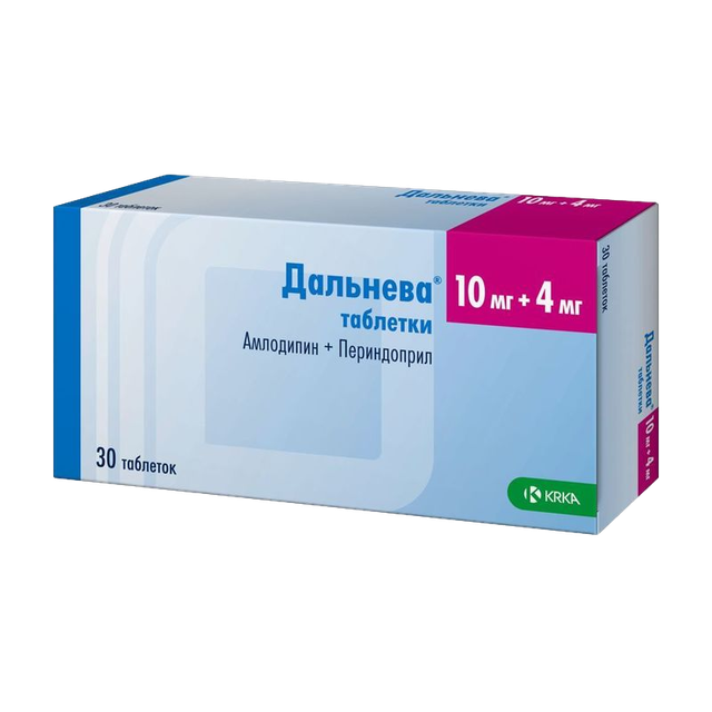Дальнева таблетки 10мг+4мг №30