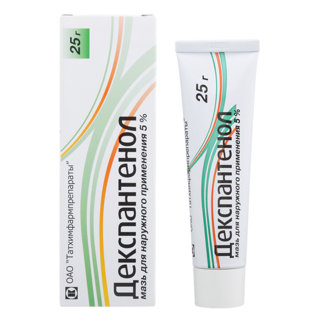 Декспантенол мазь 5% 25г