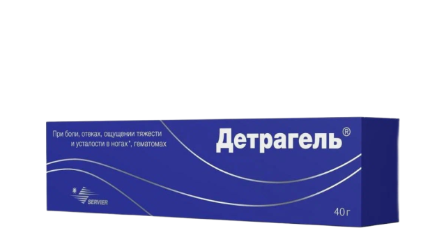 Детрагель гель для наружного применения 40г