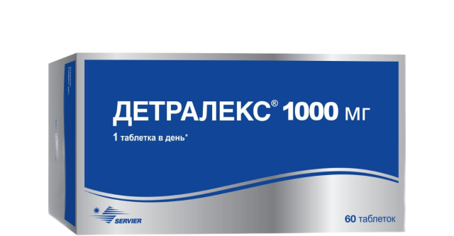 Детралекс таблетки п/п/о 1000мг №60