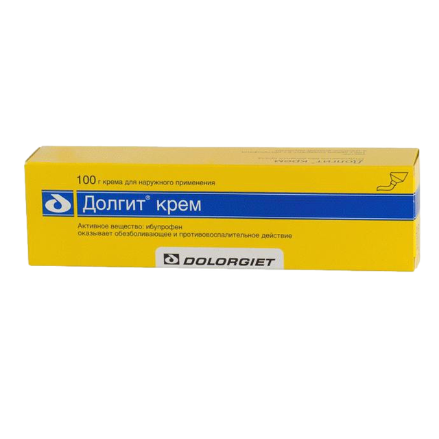 Долгит крем для наружного применения 5% 100г