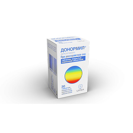 Донормил таблетки п/п/о 15мг №30