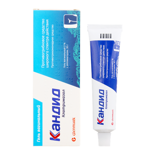 Кандид гель ваг 2% 30г