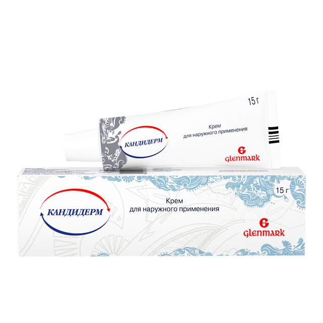 Кандидерм крем для наружного применения 15г