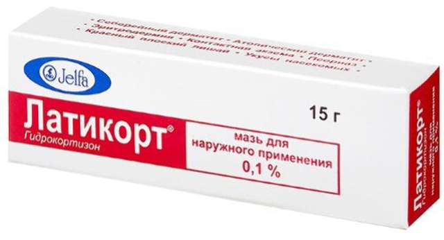 Латикорт мазь 0,1% 15г