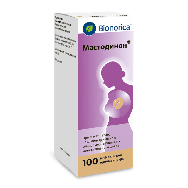 Мастодинон капли д/приема внутрь гомеопатические 100мл