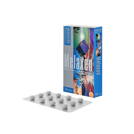 Мелаксен таблетки п/о 3мг №24