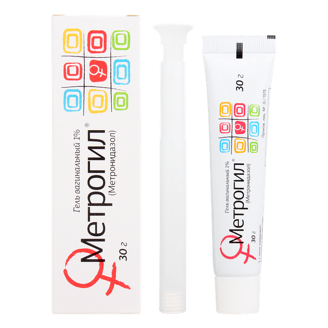 Метрогил гель вагинальный 1% 30г №1