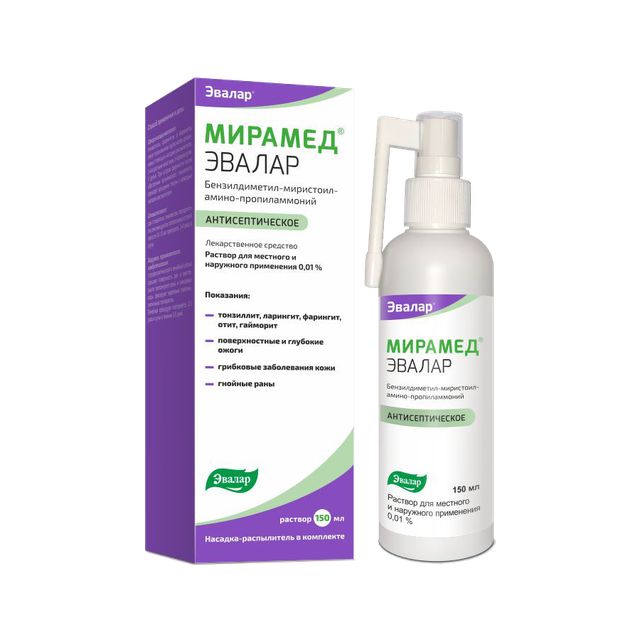 Мирамед Эвалар р/р д/местн и нар прим 0,01% 150мл