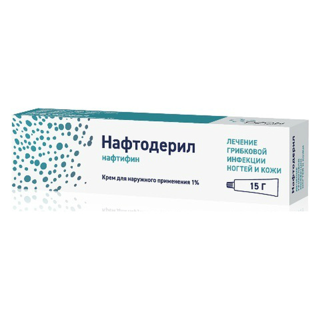 Нафтодерил крем 1% 15г