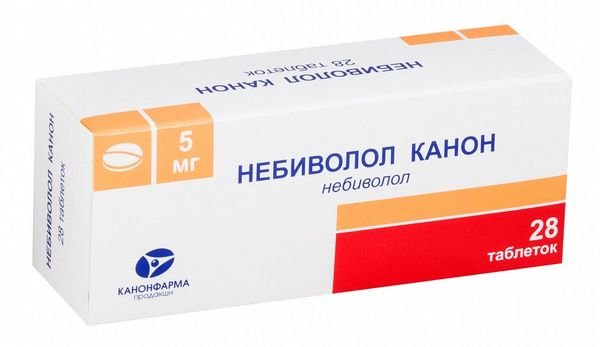 Небиволол Канон таблетки 5мг №28
