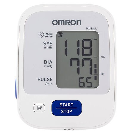 изображение Тонометр Omron M2 Basic HEM 7121-ALRU с адаптером+универсальная манжета 22-42 см 1 шт