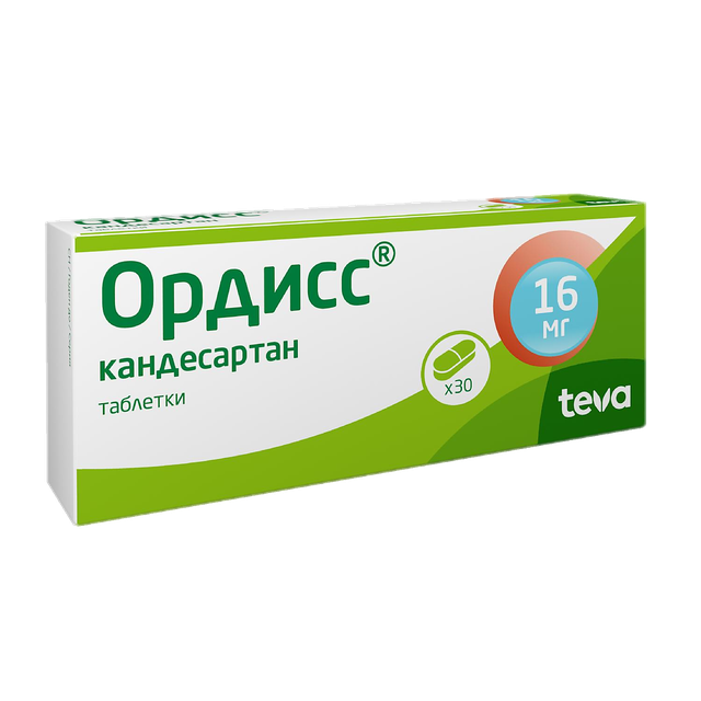 Ордисс таблетки 16мг №30