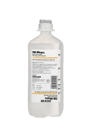 Пк-Мерц раствор д/инф 200мг/500мл 500мл №2