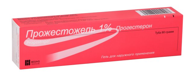 Прожестожель гель 1% 80г