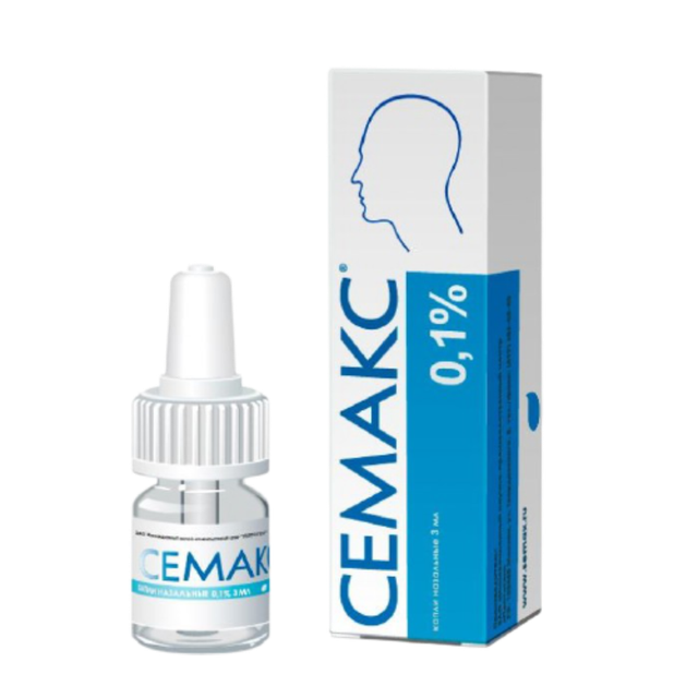 Семакс капли назальные 0,1% 3мл
