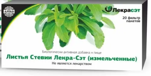 Стевия лист ф/п 1,5г №20
