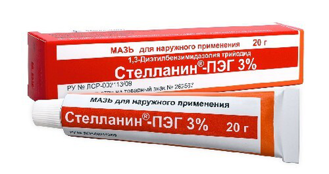 Стелланин-ПЭГ мазь 3% 20г